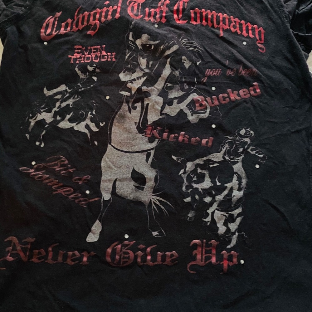 Cowgirl tuff tee